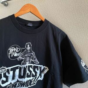 ☆送料一律230円☆ STUSSY ステューシー 半袖Tシャツ ブラック XLサイズ