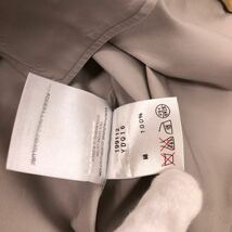 長袖シャツ Yves Saint Laurent イヴサンローラン ワイシャツ シャツ グレージュ コットン100% イタリア製 メンズ サイズ38_画像8