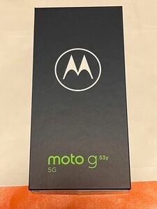 moto g53y 5G シルバー 新品未使用