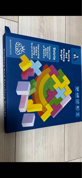 木製　パズル　知育　型はめ　図形　バランス　キッズ　 知育玩具 おもちゃ モンテッソーリ