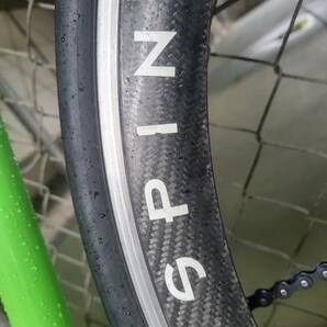 ピストホイール リア スピナジー クリンチャー 120 カーボン バトン SPINERGY REV-X 固定ギア レブエックス 700c SURLY FIXXER CONVERTERの画像9