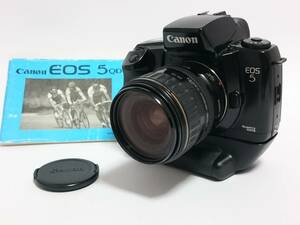 Canon EOS 5QD lens EF 28-80mm F3.5-5.6 ULTRASONIC cap attaching 