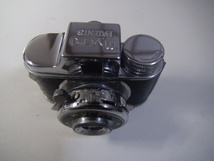 昔の日本製　超小型フイルムカメラ　牛革ケース　MYCRO　SANWA.CO.　/　実働品　16mmフイルム（現在入手不可）_画像8