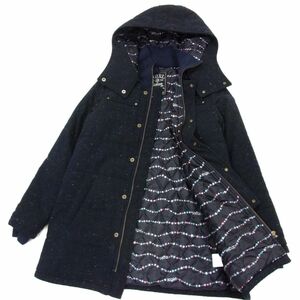 *XGIRL X-girl with cotton f- dead coat lining total pattern lady's 