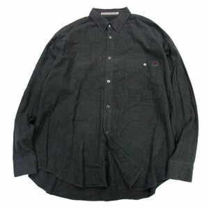 ■WALL GUY SHIRT Papas パパス 長袖 ボタンダウンシャツ メンズ 1円スタート