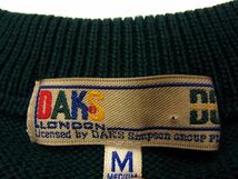 ◆DAKS ダックス ゴルフ セーター ウールニット 日本製 メンズ 1円スタート_画像5