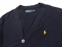 ◇RALPH LAUREN カーデガン ジャケット ラルフローレンウール ポニー刺繍 ビジネス スクール 学生の方にも メンズ1円スタート_画像3