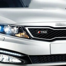 TRD LED付きエンブレム フロント グリル バンパー■プリウス クラウン ハリアー アルファード アクア ヤリスクロス ライズ RAV4 プラド_画像5