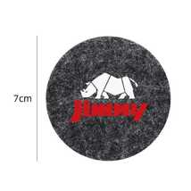 ジムニー FELT ドリンクホルダーコースター 2個セット■スズキ Jimny JB23 JB33 JB43 JB64 JB74 JA11 JA12 JA22 SJ30 シエラ_画像4