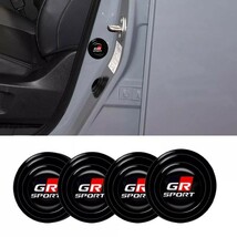 GR SPORT クッション付 ドアインナーマーク■プリウス クラウン ハリアー アルファード アクア ヤリスクロス ライズ RAV4 86 カムリ C-HR_画像8