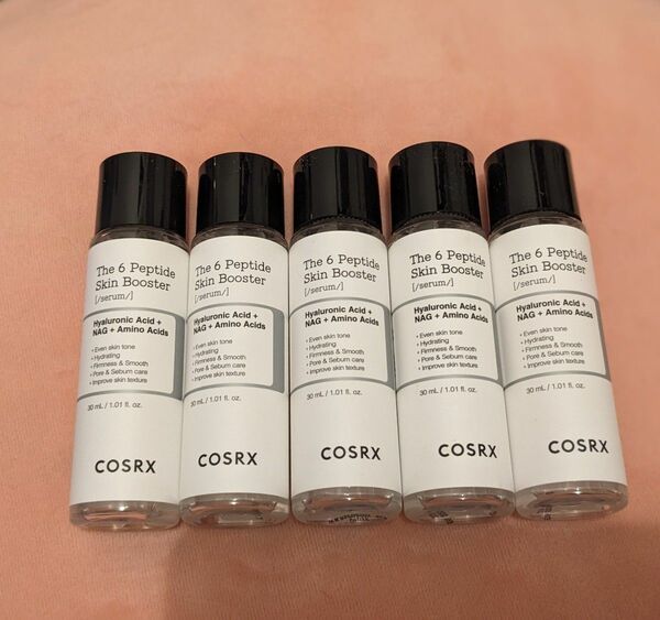 COSRX　コスアールエックス　ペプチド スキンブースター　導入美容液 5本セット　新品未使用　150ml