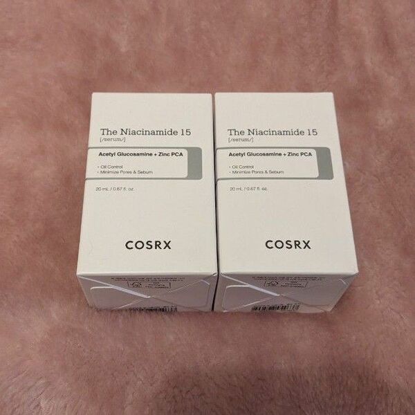 COSRX コスアールエックス ナイアシンアミド15セラム　2個セット　新品未使用