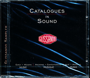 未開封新品 GLISSANDO Catalogues in Sound・Glissando Sampler　4枚同梱可能　c2DB00005REOW