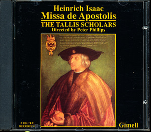 Gimell タリス・スコラーズ/The Tallis Scholars - イザーク：ミサ・デ・アポストリス、5つのモテトゥス　4枚同梱可能　b2DB000XHBJ96