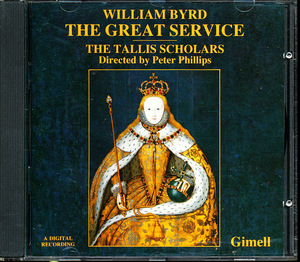 Gimell初期盤 タリス・スコラーズ/The Tallis Scholars - バード:大礼拝曲, 3つのアンセム　上下フラットケース　4枚同梱可　b2DB00000DU8J