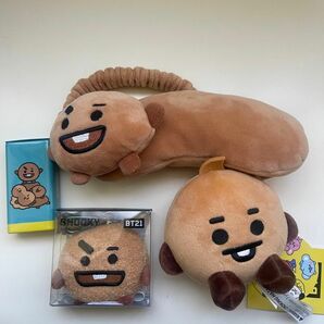 BT21 SHOOKY セット ぬいぐるみ マスコット