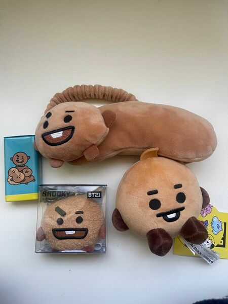 BT21 SHOOKY セット ぬいぐるみ マスコット