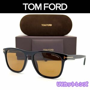 【新品/匿名配送】TOM FORD トムフォード サングラス TF930 ブラック ゴールド ブラウンレンズ メンズ イタリア製