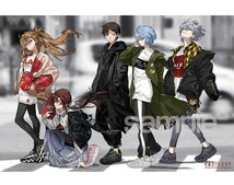 【新品 未開封品】エヴァンゲリオン RADIO EVA Illustration 04 スポーツMIXスタイル(50x75cm) パズル 1000ピース 送料無料_画像7