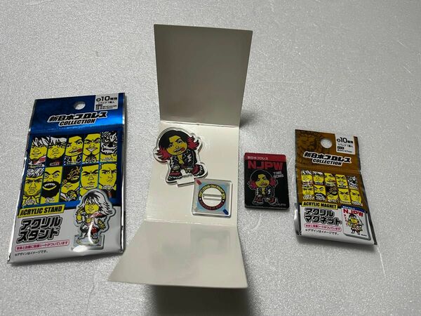 新日本プロレス 高橋ヒロム アクリルスタンド マグネット セット 新品 アクスタ