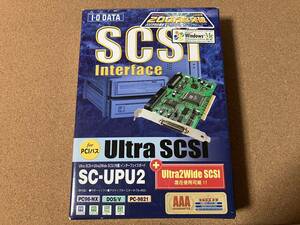 アイ・オー・データ機器　PC-9821対応 Ultra2 Wide SCSIボード SC-UPU2 未使用品 送料無料！即決！