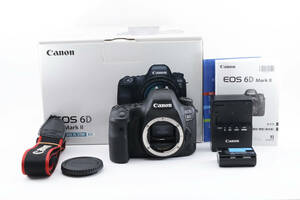 元箱付 Canon キヤノン EOS 6D Mark II Body ボディ デジタル一眼レフカメラ (3694)