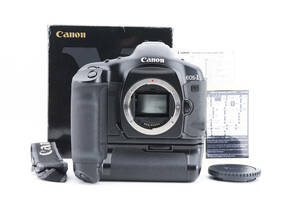 元箱 取扱説明書付 ★極上美品★ Canon キヤノン EOS 1V-HS Body ボディ (3515)