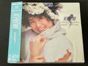 ♪ 帯付　松田聖子 SACD SUPREME ステレオサウンド　ハイブリッド　[SSMS-00６] ♪