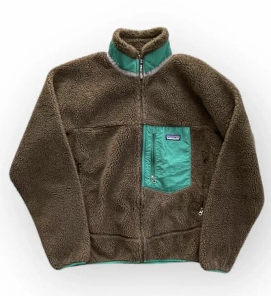 Patagonia レトロX フリース ジャケット　カーキ/グリーン Mサイズ 2012年 コスタリカ製