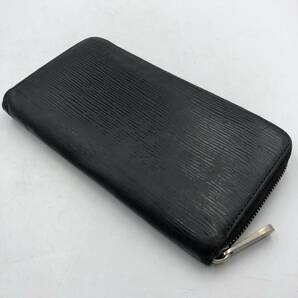 【LOUIS VUITTON】 ルイヴィトン ジッピー・ウォレット エピ M61857 ノワール ブラック 長財布 レザー 中古の画像2