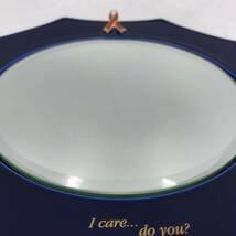 保管品　香蘭社　壁掛け　鏡　ミラー　皿　磁器　リボン　_画像2