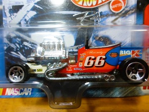 【HotWheels】Racing NASCAR HOT ROD #66 KMART T-BUCKET レーシング ナスカー ホットロッド 限定 絶版 BIGK