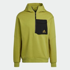 ★アディダス adidas 定価9350円 新品 メンズ スリムフィット ハーフジップ パーカー ジャケット Lサイズ [HI5695-L] 二 弐★QWER★