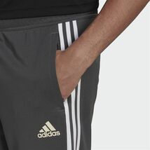 ★アディダス adidas 新品 メンズ Sereno ジョガーパンツ トレーニング パンツ ロングパンツ 灰 Lサイズ [H28929-L] 四 弐★QWER★_画像3