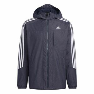 ★アディダス ADIDAS 定価10670円 新品 メンズ 軽量 撥水 防風 除湿 ウインドブレーカー ジャケット 紺 [HM2722-L] 二 弐★QWER