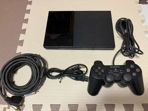 PS2 PlayStation2 プレイステーション2 SCPH-90000CB （チャコール・ブラック）中古 