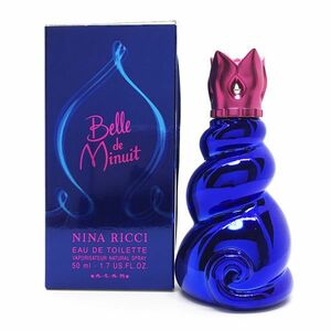 NINA RICCI ニナ リッチ ベル ドゥ ミニュイ BELL DE MINUIT EDT 50ml ☆残量たっぷり9割　送料350円