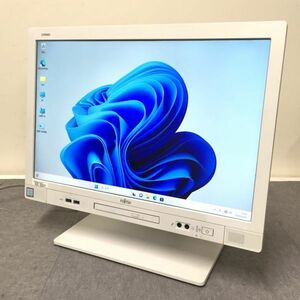 @Y2338 最新Win11Pro 液晶一体型 富士通 ESPRIOM K557/R Core-i3-7100T/4G/HDD500G/19.5型ワイド/DP/DVD/USB3.0