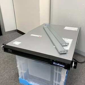 @S1483 現状品 保証無し Fujitsu APC 高機能無停電電源装置 Smart-UPS 1200(FJM1200RMJ1U)バッテリー交換期日/Mar(3月)-2026 レール付属