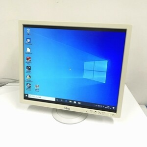 @SS177 Akihabara ten thousand . association Yahoo auc shop Fujitsu liquid crystal display VL-194SEL 19 type SXGA 1280x1024 VGA.AC code attached 