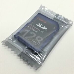 @XY2160 ☆ 新品 128MB ☆ Canon SD メモリー カード SDC-128MH キャノン