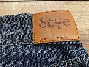 W31 76cm Scye サイ ヘリンボーン パンツ 日本製 masterpiece マスターピース ワーク キャンプ アウトドア 