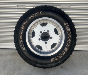 BRIDGESTONE DUELER M/T LT215/45R15 アルミホイール SPIEL 5穴