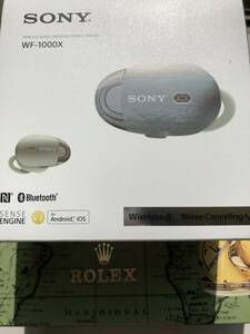 売り切り　SONY WF-1000X(NM)　ワイヤレスノイズキャンセリングステレオヘッドセット　本体美品　コンプライイヤーピース