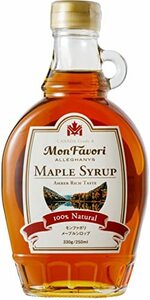 momf.boli maple syrup 330g bin [ Canada production grade A amber Ricci taste ]