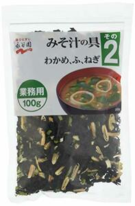 ... business use miso soup. . that 2(. tortoise,., leek ) 100g×4 piece 