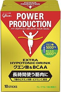  Glyco power production extra high po tonic drink citric acid &BCAA grapefruit taste 1 sack (12.4g) 10ps.@] powder do