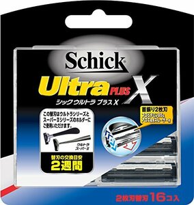  Schic Schick Ultra плюс X 2 листов лезвие бритва (16ko входить )