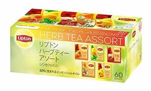 lip ton herb tea 5 kind assortment tea bag [ black tea non Cafe in ] ×60 sack 