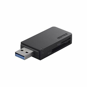 BUFFALO 高速カードリーダー/ライター USB3.0&ターボPC EX対応モデル ブラック BSCR26TU3BK